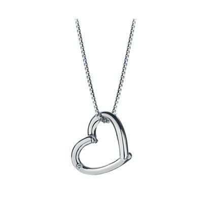 Sterling silver 'Just Add Love' pendant